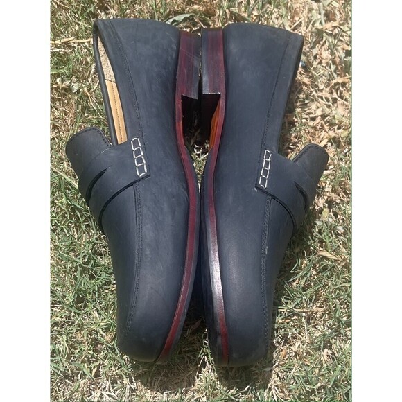Adelante Penny Loafer - The Lorenzo - Navy Blue Size 10.5